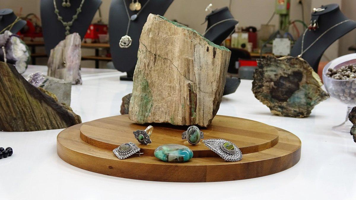 Dünyada sadece Tokat'ta çıkan taşın fiyatı altınla yarışıyor