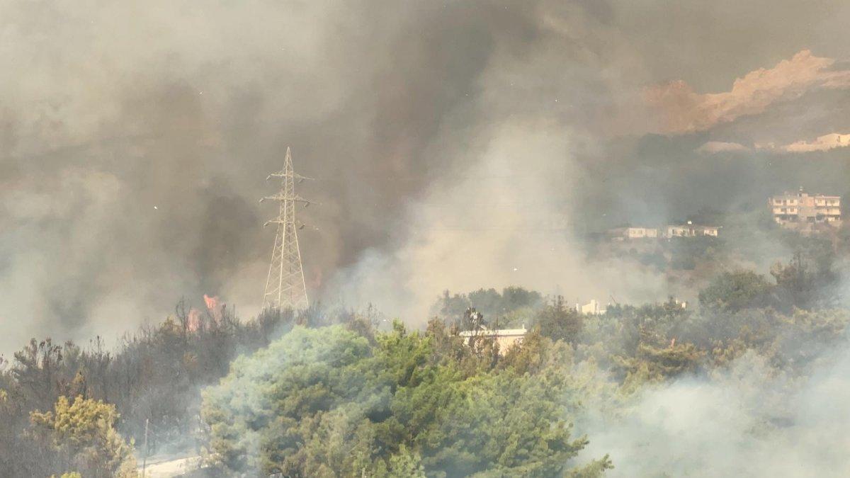 Hatay'da bir günde 4 farklı noktada orman yangını