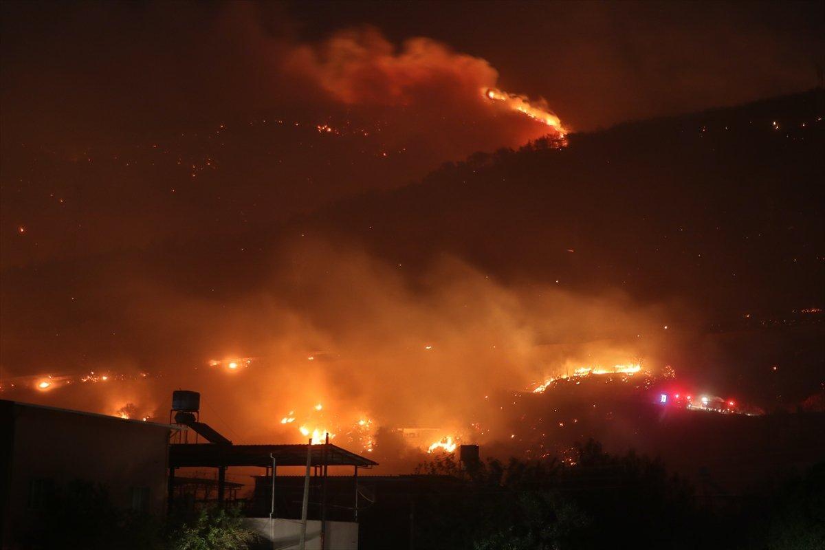 Hatay'da bir günde 4 farklı noktada orman yangını