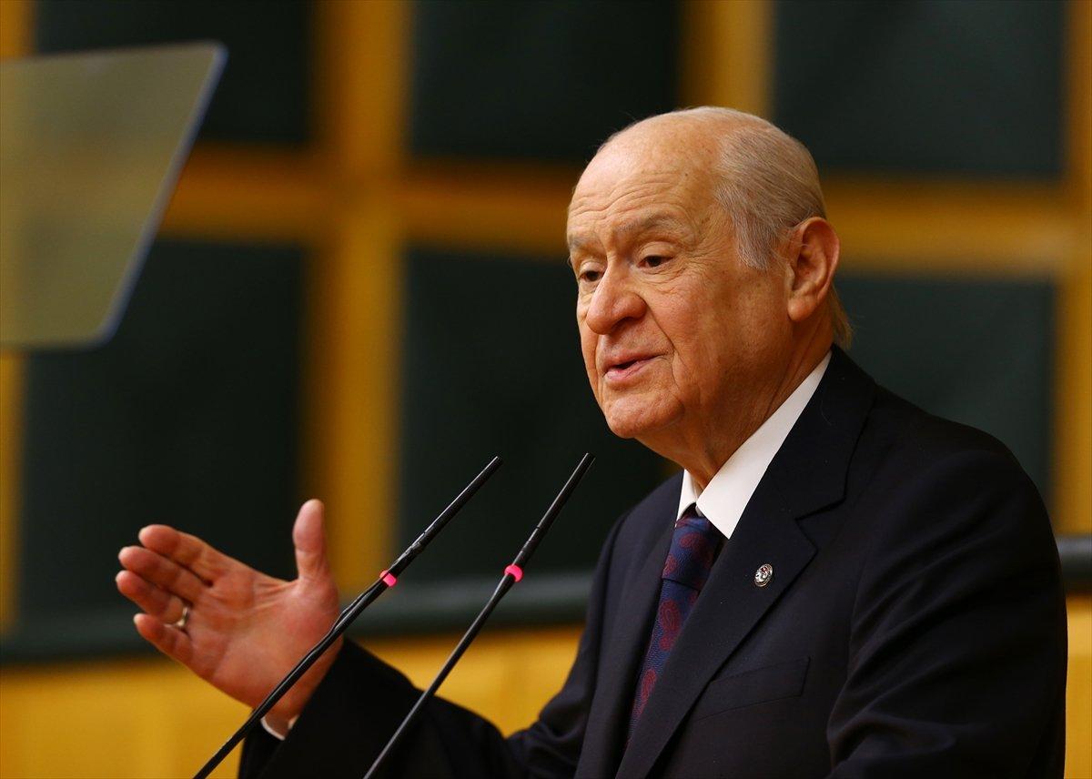 MHP Lideri Devlet Bahçeli, pasta ile ilgili sözleri unuttu