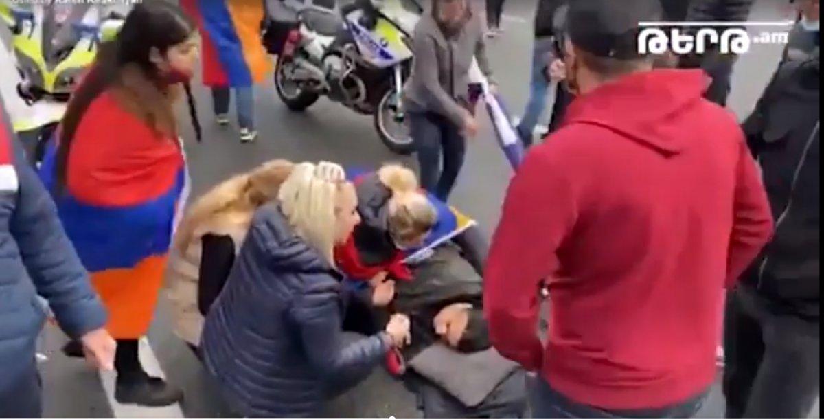 Fransa'da Türklere saldıran Ermeniler hastanelik oldu