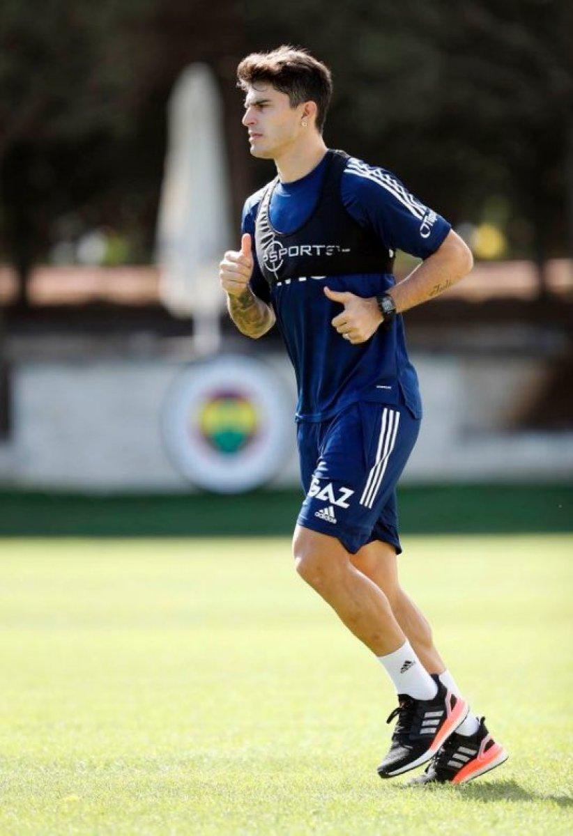 Diego Perotti takımla birlikte çalışmalara başladı