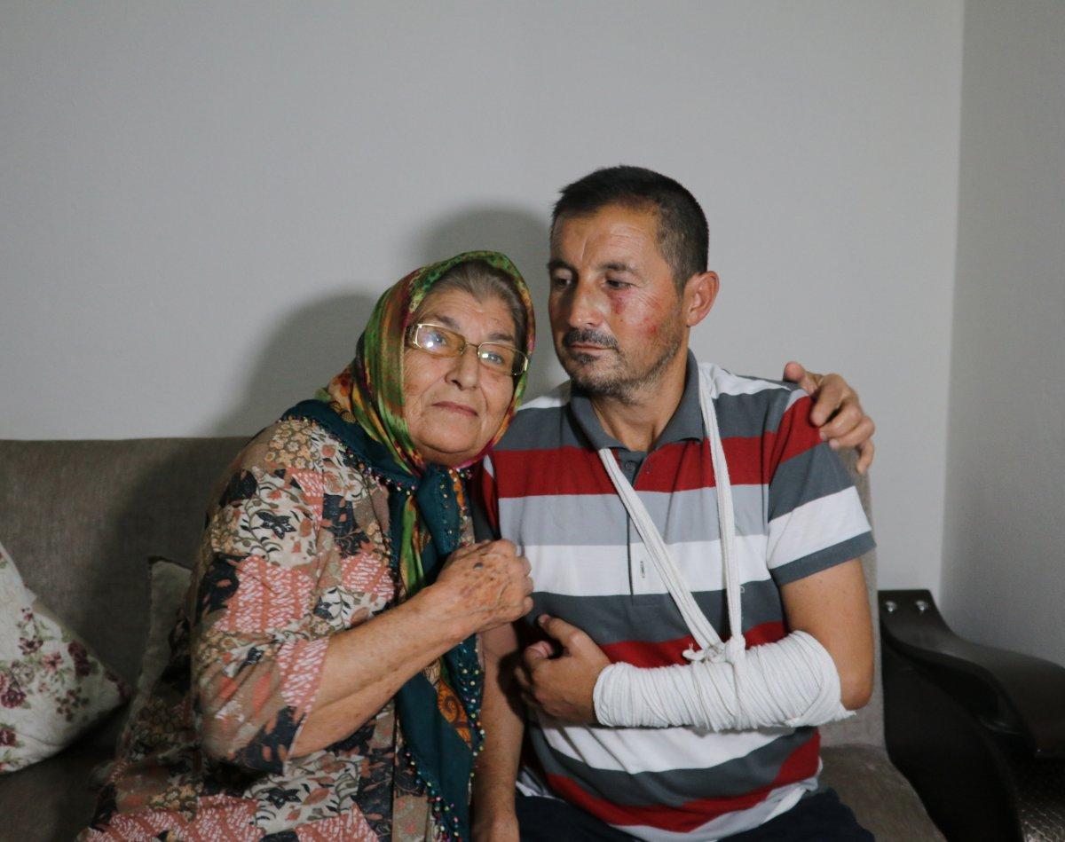 Adana’da işitme engelli adama feci dayak