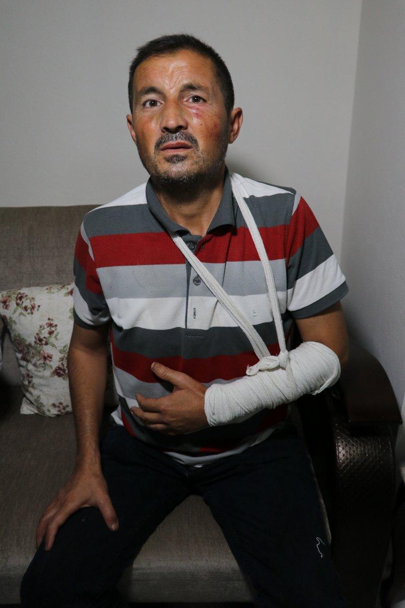 Adana’da işitme engelli adama feci dayak