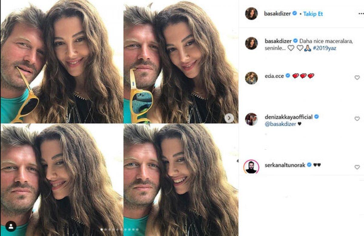 Başak Dizer'den Kıvanç Tatlıtuğ'a doğum günü mesajı