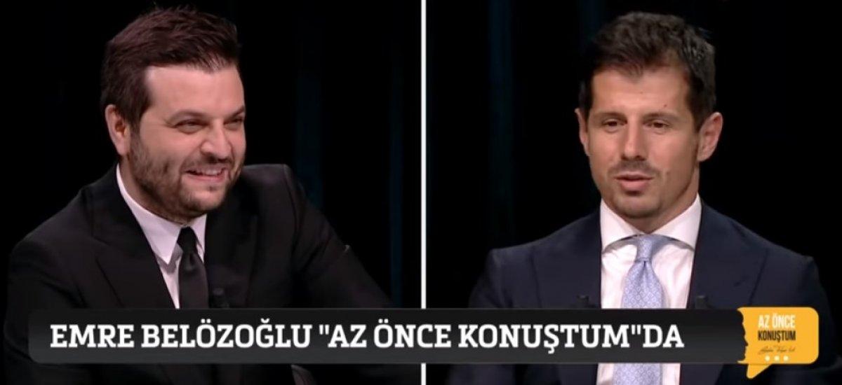 Emre Belözoğlu: Hagi, Alex'ten daha iyiydi