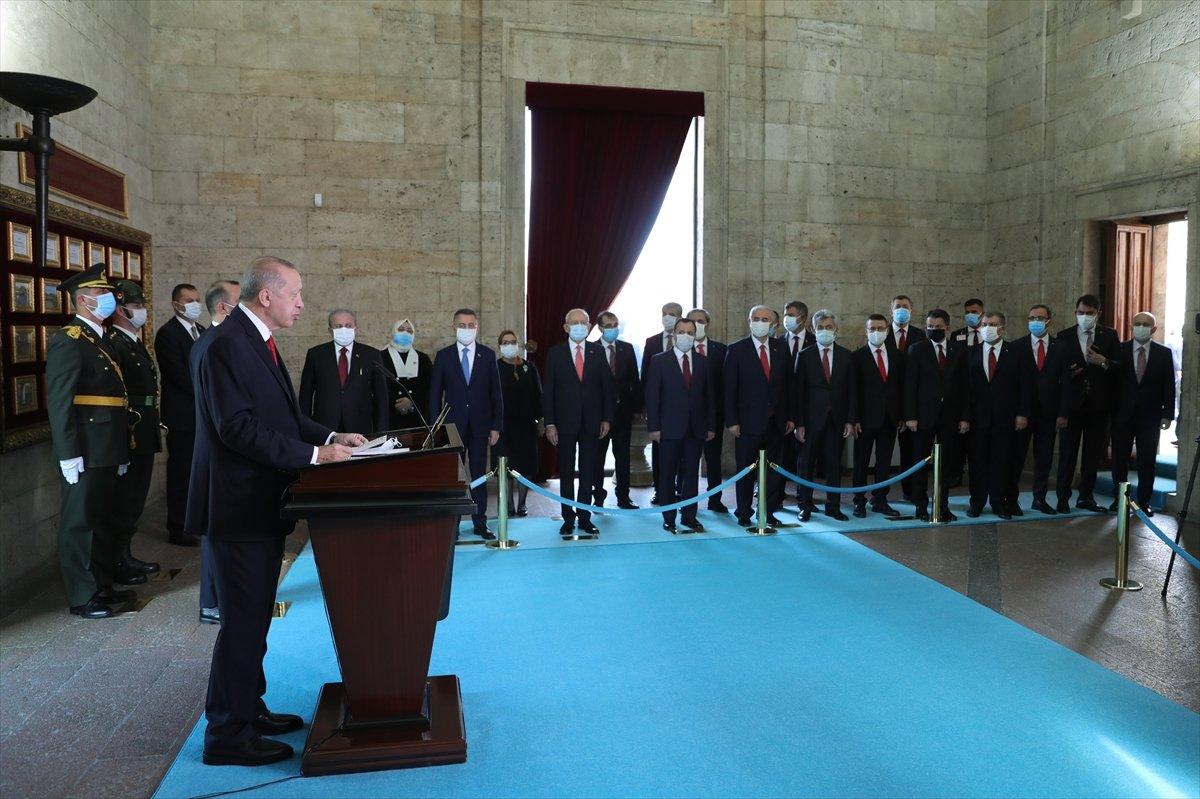 Cumhurbaşkanı Erdoğan: Saldırılar mücadele azmimizi güçlendirmektedir