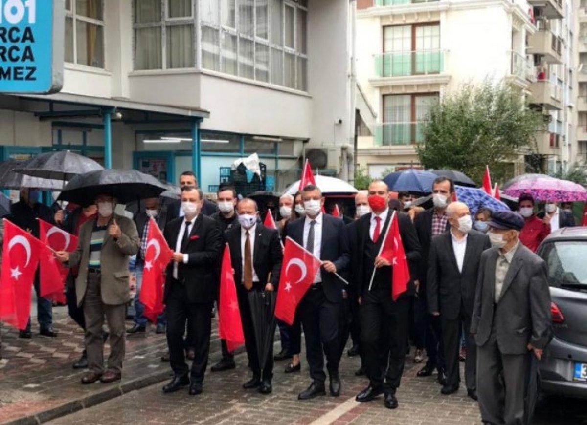 Özgür Özel yağmur