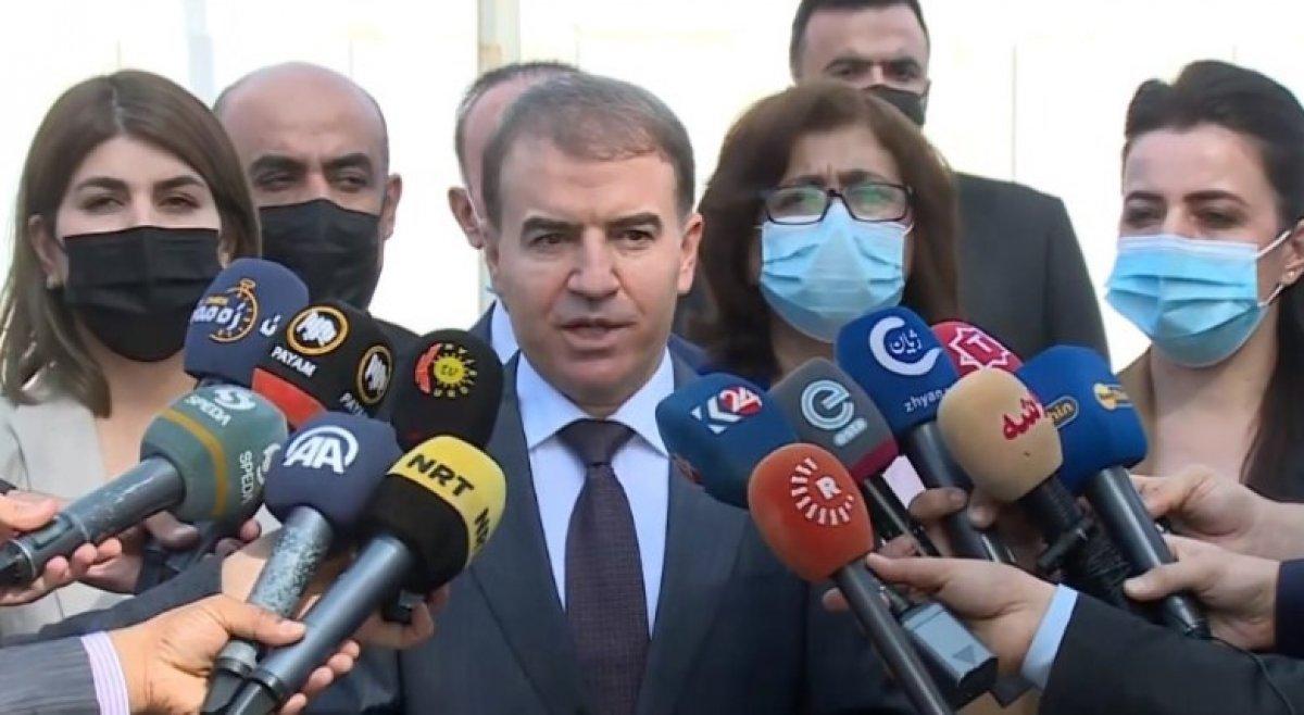 Kuzey Iraklı vekillerden Fransa'ya destek ziyareti