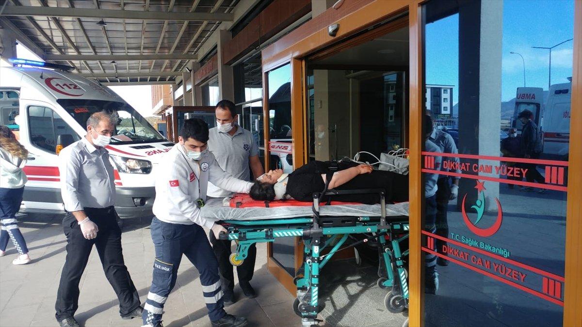 Konya'da kız istemeye giderken kaza yaptılar