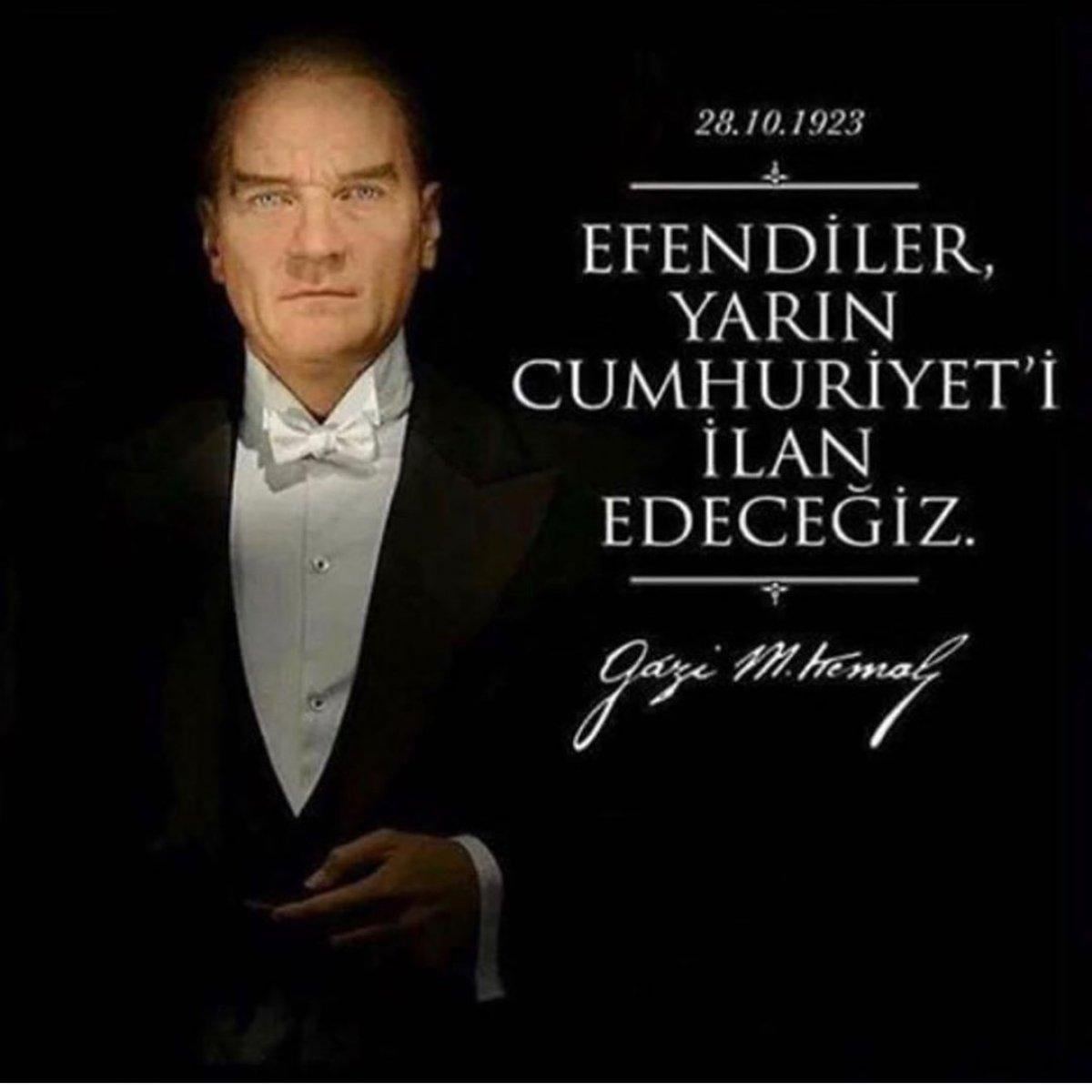 '29 Ekim Cumhuriyet Bayramı'na özel paylaşımlar