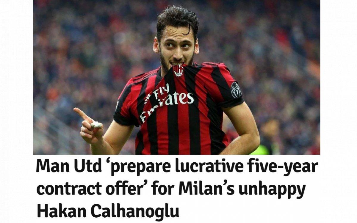 Daily Mirror: Manchester United, Hakan Çalhanoğlu'nun peşinde