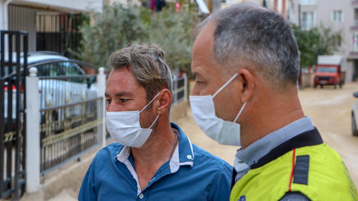 Antalya'da motosiklette içki içerken kameraya kadeh kaldıran sürücüye ceza