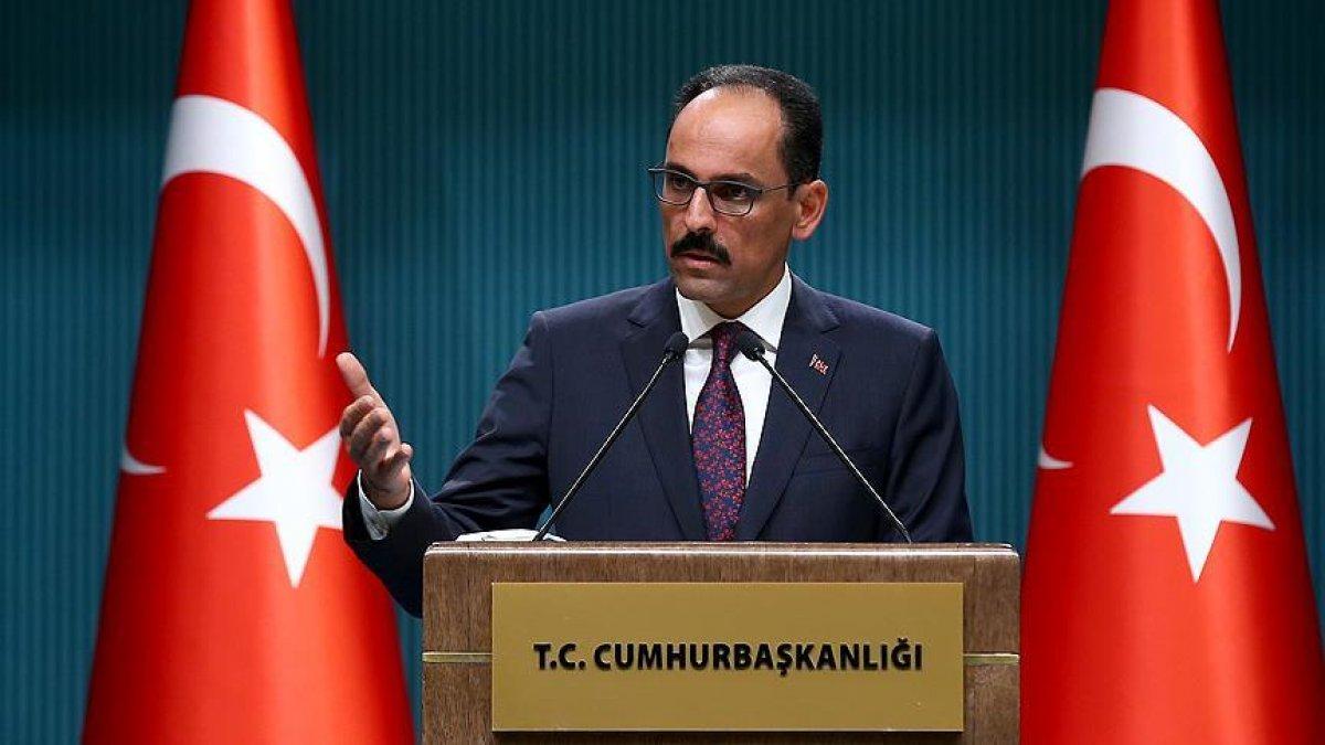 Cumhurbaşkanlığı Sözcüsü İbrahim Kalın: Fransa'daki terör saldırısını kınıyoruz