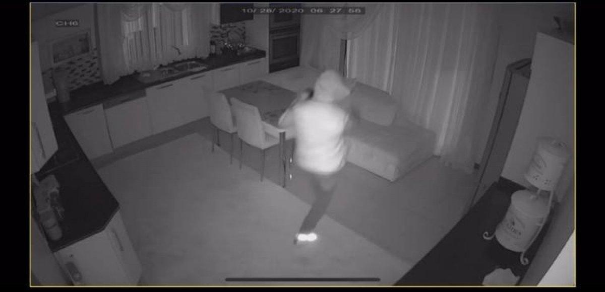 Diyarbakır'da bir eve giren hırsız ev sahibini gördü, hırsızlığa devam etti