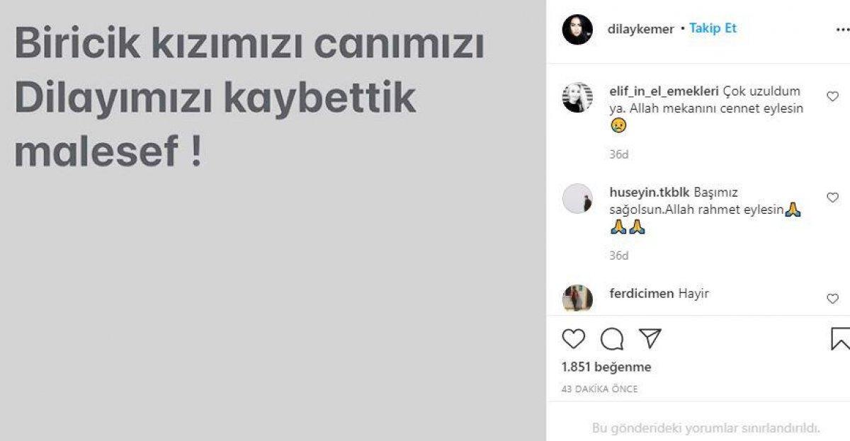 FB TV'nin sunucusu Dilay Kemer, hayatını kaybetti
