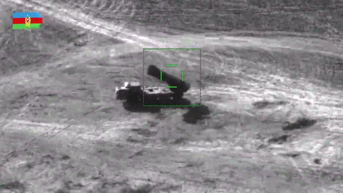 Ermenistan’ın Berde saldırısında kullandığı “Smerch” roket atar sistemi yok edildi