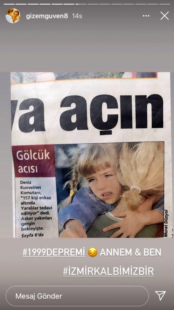 Gizem Güven, 1999 depreminde enkaz altından çıktığı günü anlattı