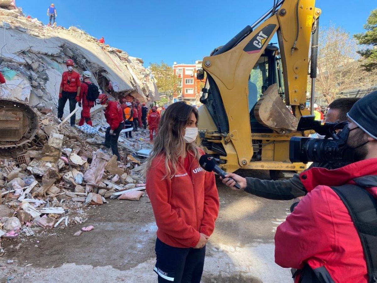 Enkaz altındaki İnci'yi kurtaran sağlıkçı o anları anlattı: Çok korkmuştu