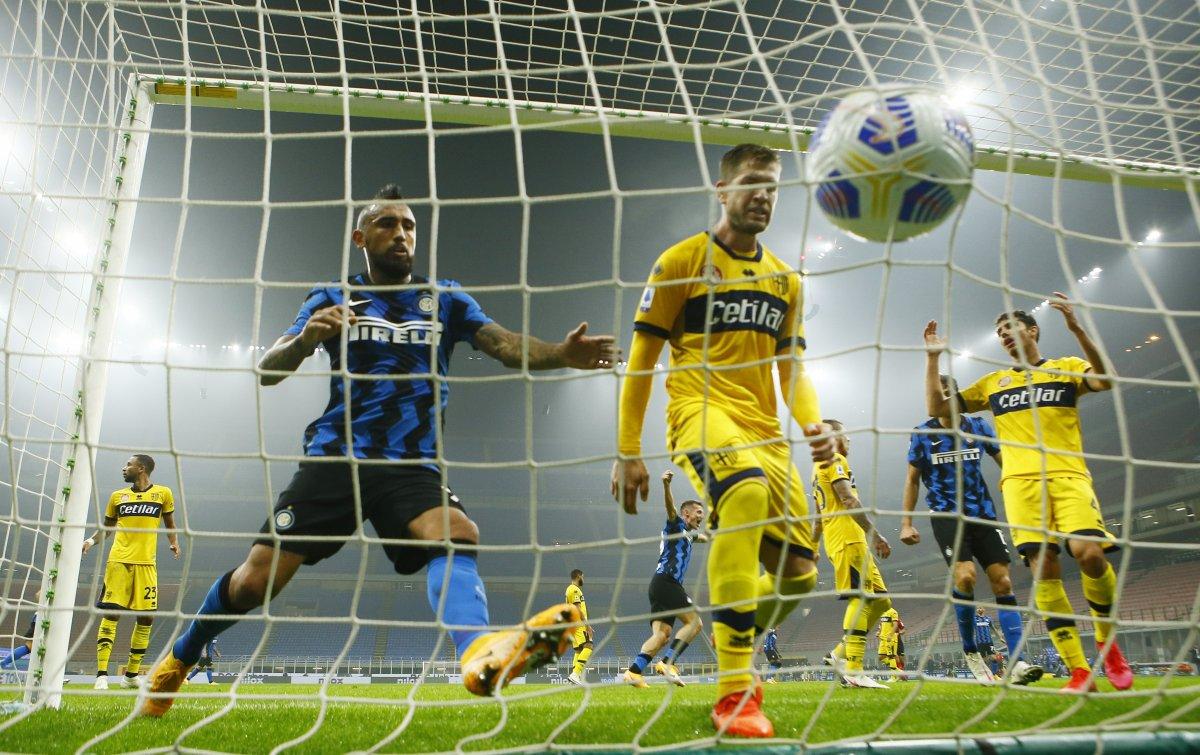 Inter, Parma'ya karşı son anda 1 puanı kurtardı