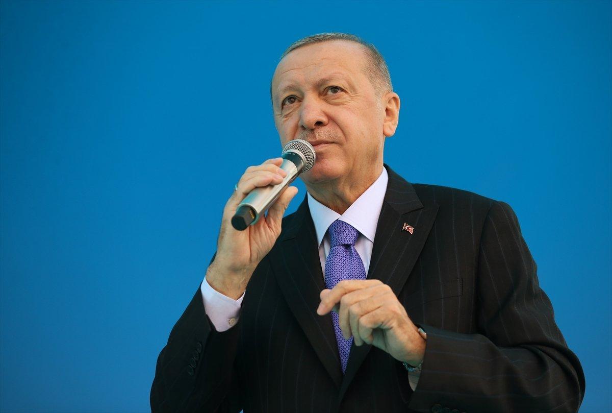 Cumhurbaşkanı Erdoğan: Ekonomik kurtuluş savaşı veriyoruz