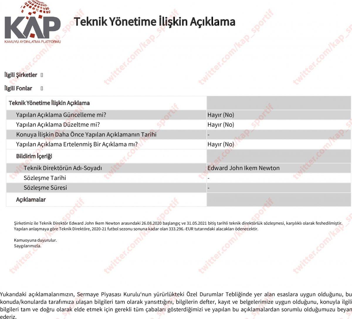 Eddie Newton'a 333 bin euro tazminat ödenecek