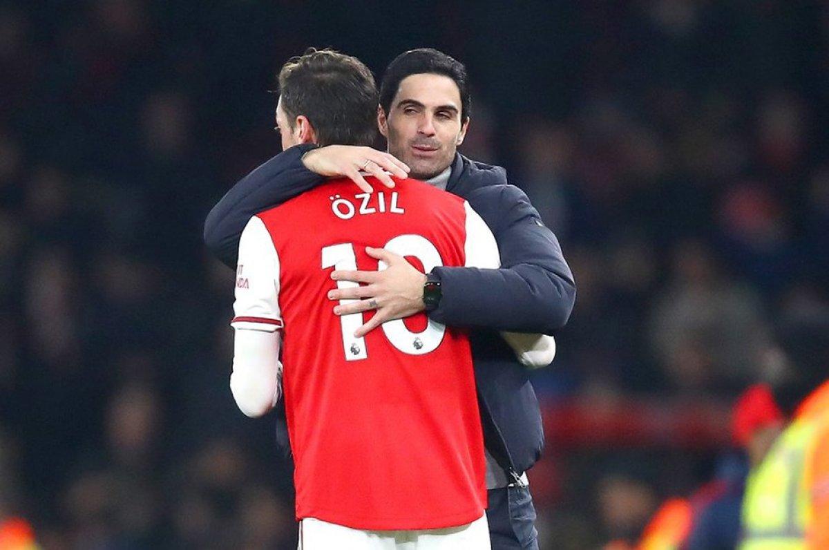 Mikel Arteta: Mesut Özil'e karşı adil davrandım