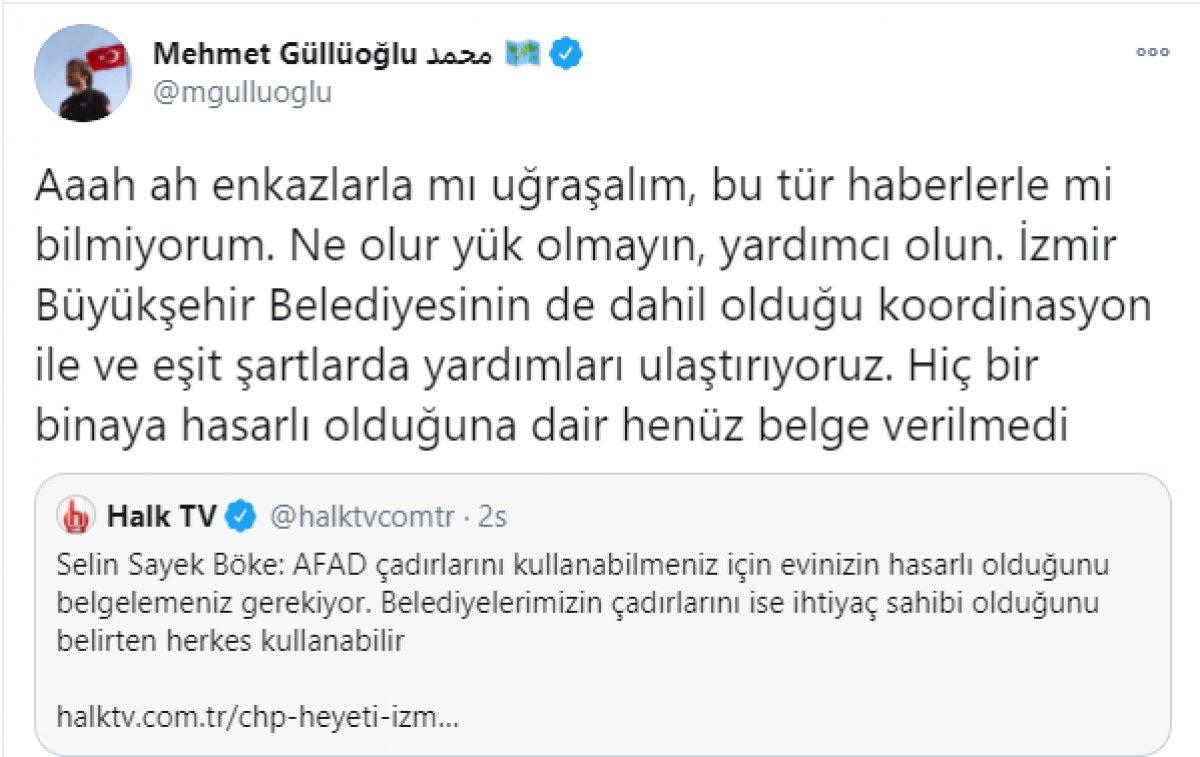 CHP'li Böke'nin AFAD çadırlarıyla ilgili iddiasına İçişleri ve AFAD'dan cevap