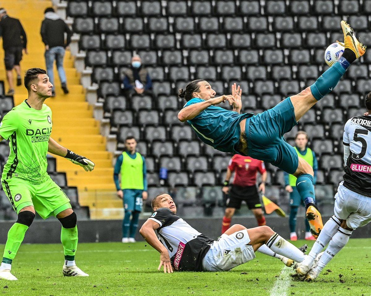 Zlatan attı Milan, Udinese karşısında kazandı