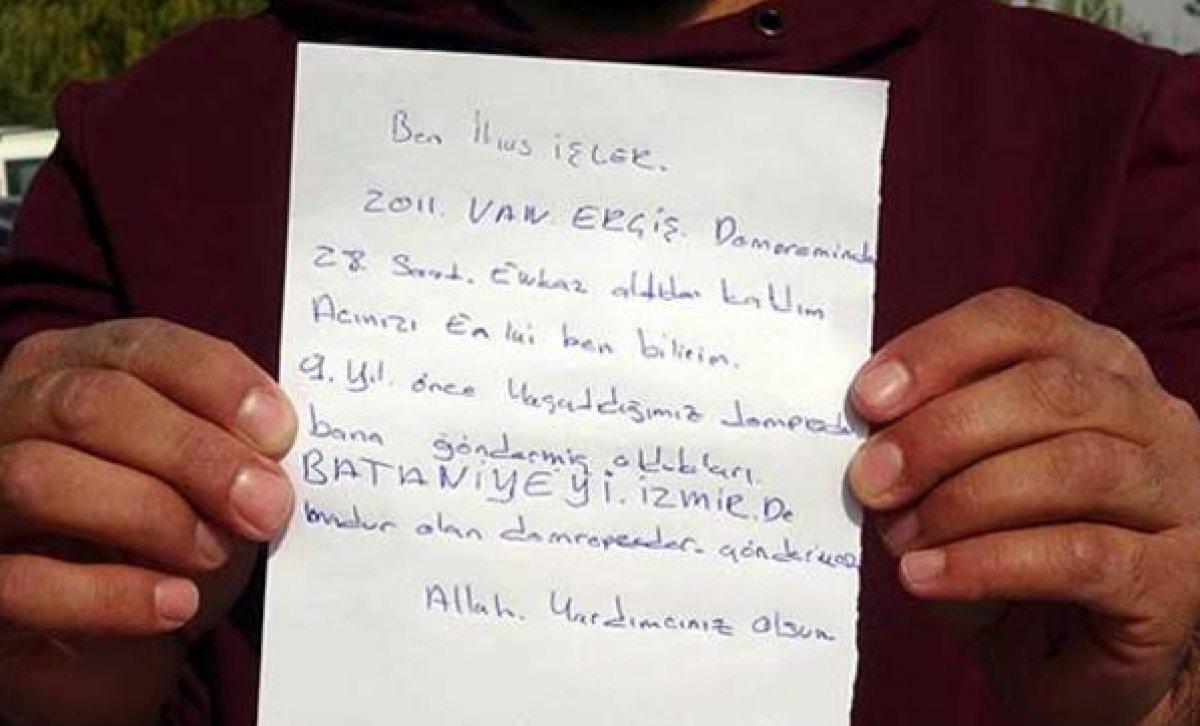 Vanlı depremzede kendisine gönderilen battaniyeyi İzmir'e yolladı