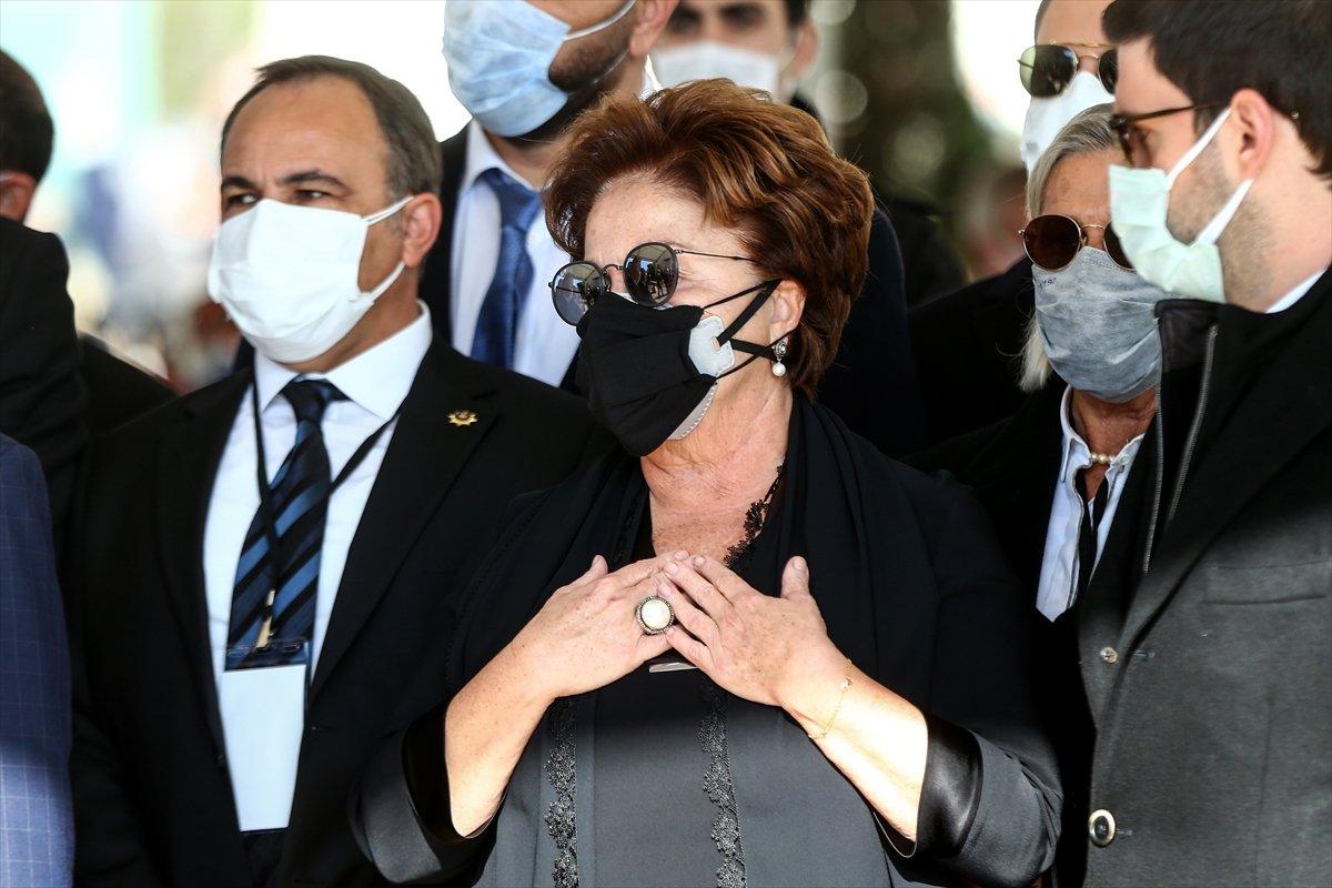 Mesut Yılmaz için cenaze töreni