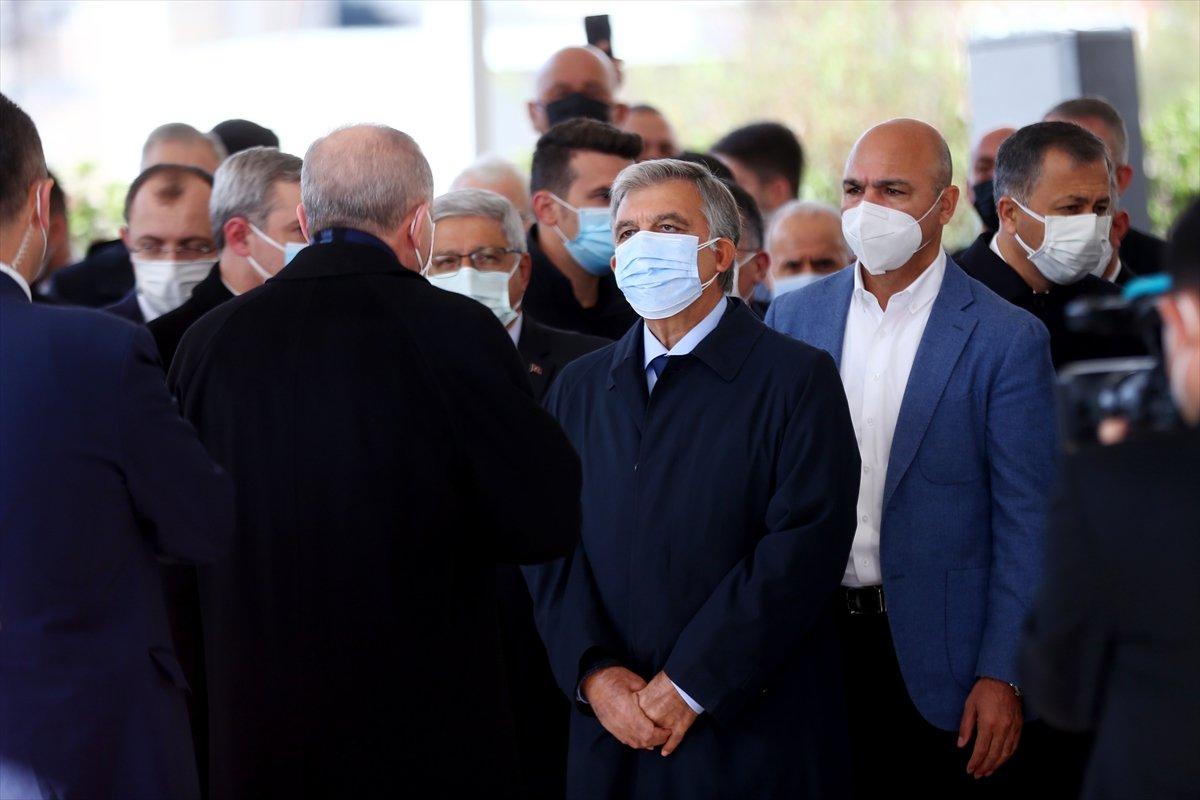 Cumhurbaşkanı Erdoğan, Mesut Yılmaz'ın cenaze törenine katıldı