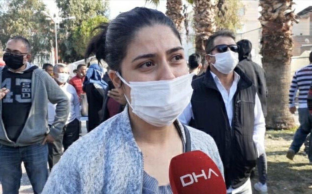 Depremden sağ çıkan anne: Bebeğimin yanımda olmaması büyük şans