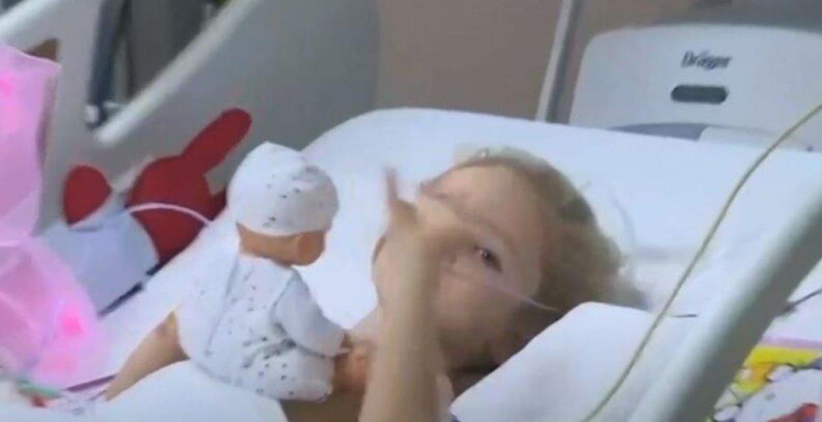 Elif'in hastanedeki ilk görüntüleri