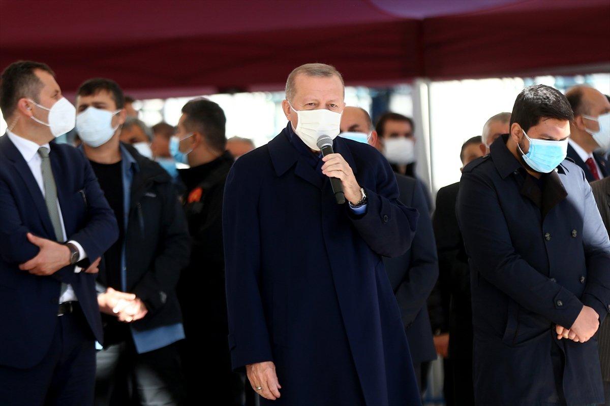 Burhan Kuzu için cenaze töreni düzenlendi