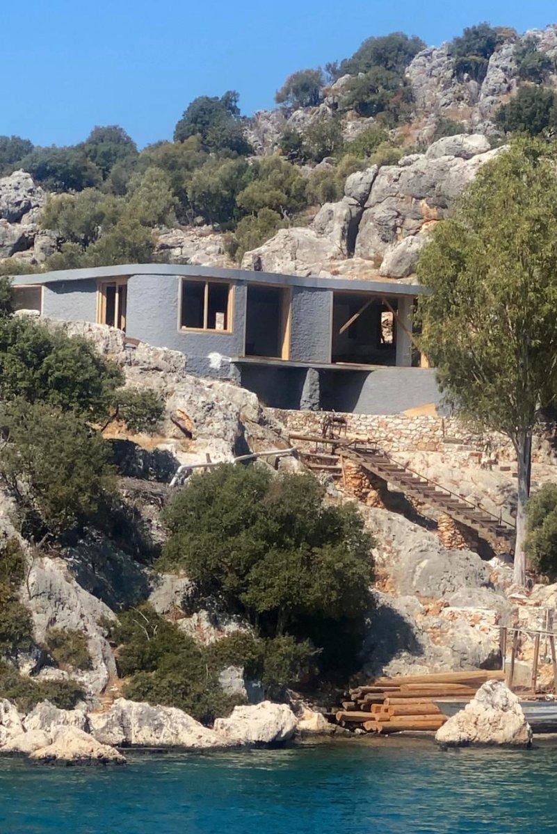 Antalya'daki kaçak villa için yıkım kararı