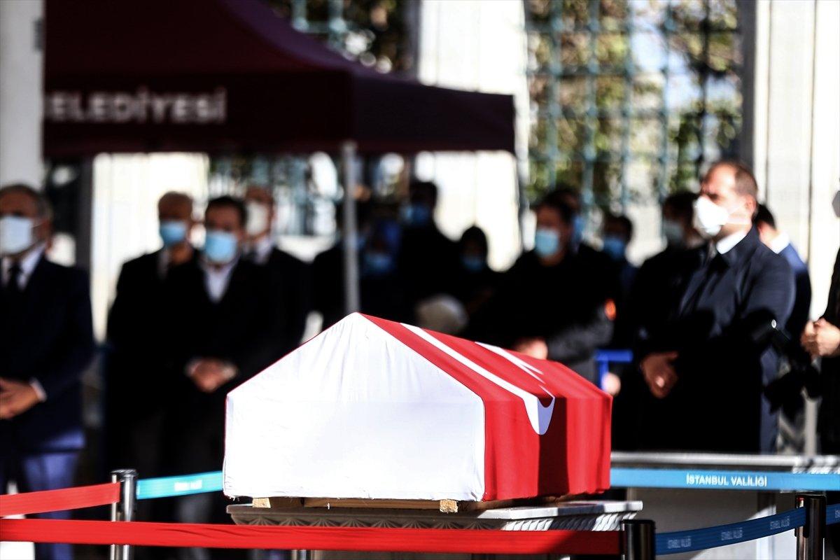 Burhan Kuzu için cenaze töreni düzenlendi