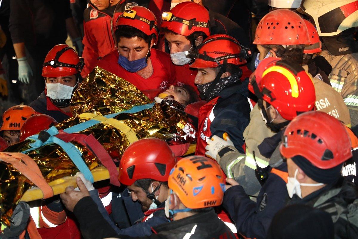 Emrah Apartmanı'ndan 14 yaşındaki İdil kurtarıldı