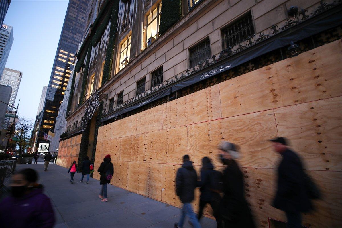 ABD'de mağazaların seçim önlemi
