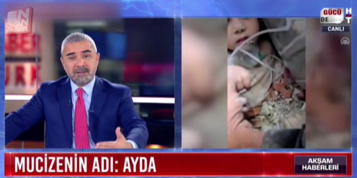 Veyis Ateş, Ayda'yı kurtaran ekiplerin 'Allah-u Ekber'li sevinciyle ilgili konuştu