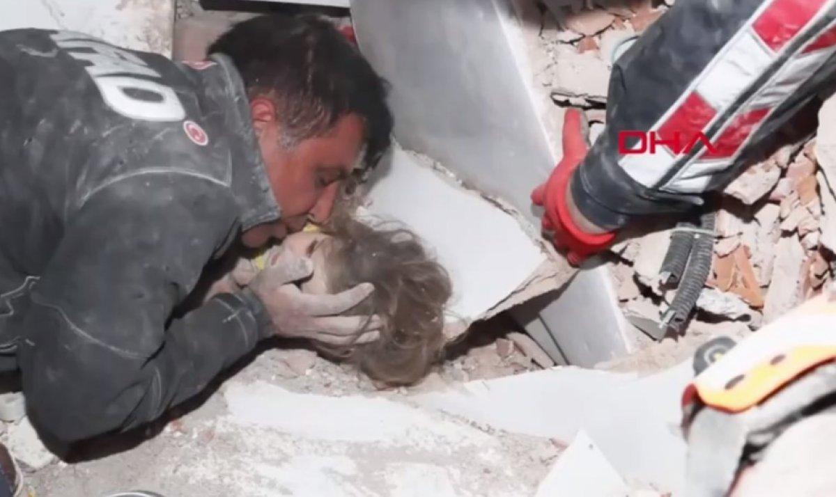 Ayda bebeği kurtaran kahramanlar o anları anlattı