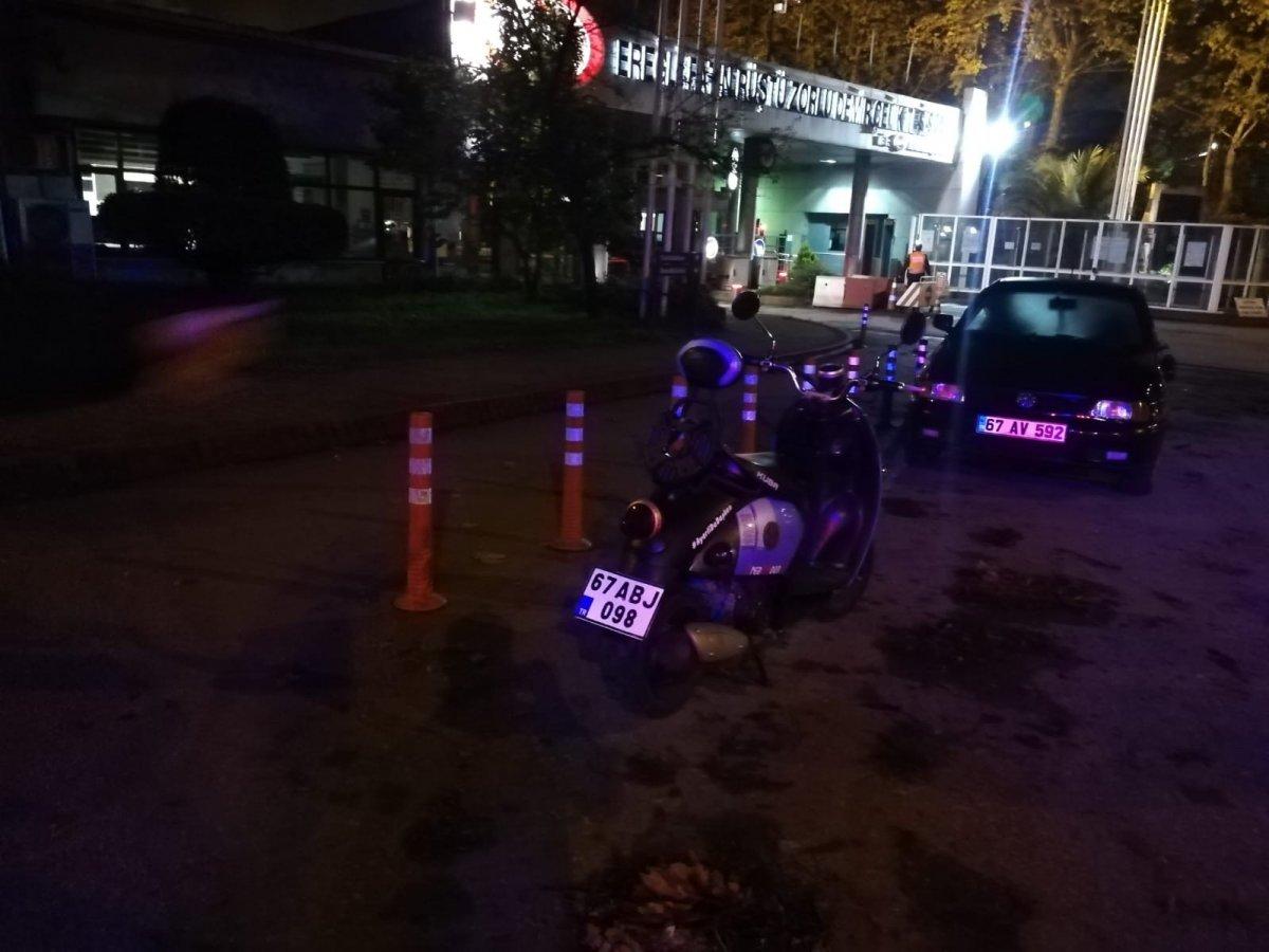 Zonguldak'ta motosiklet kazası: 2 yaralı