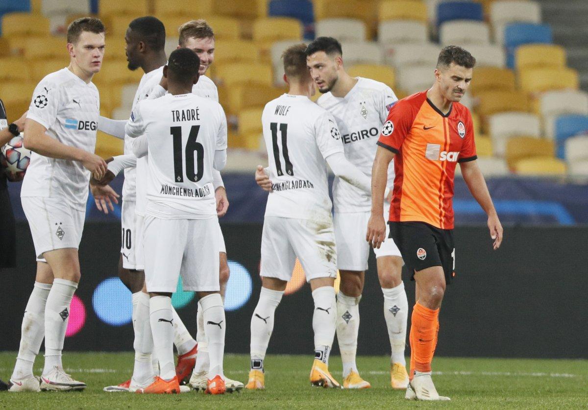 Mönchengladbach deplasmanda Shakhtar Donetsk'e 6 gol attı