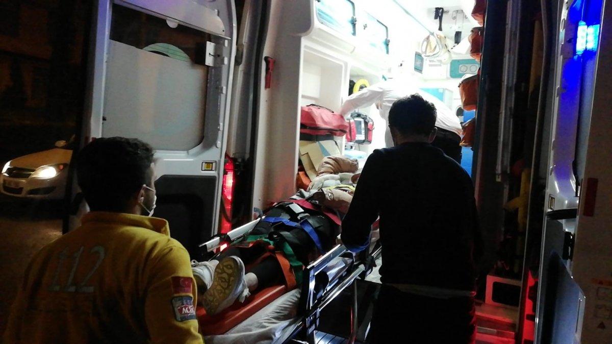 Zonguldak'ta motosiklet kazası: 2 yaralı