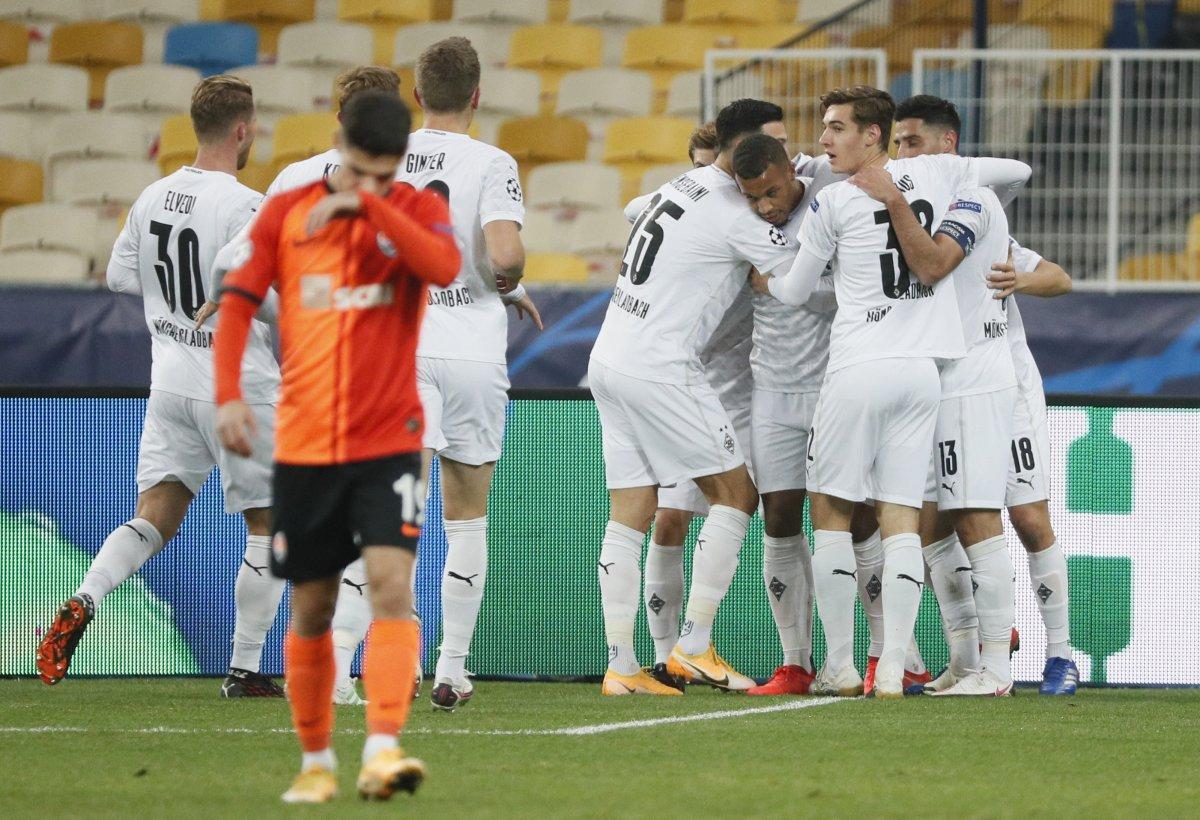 Mönchengladbach deplasmanda Shakhtar Donetsk'e 6 gol attı