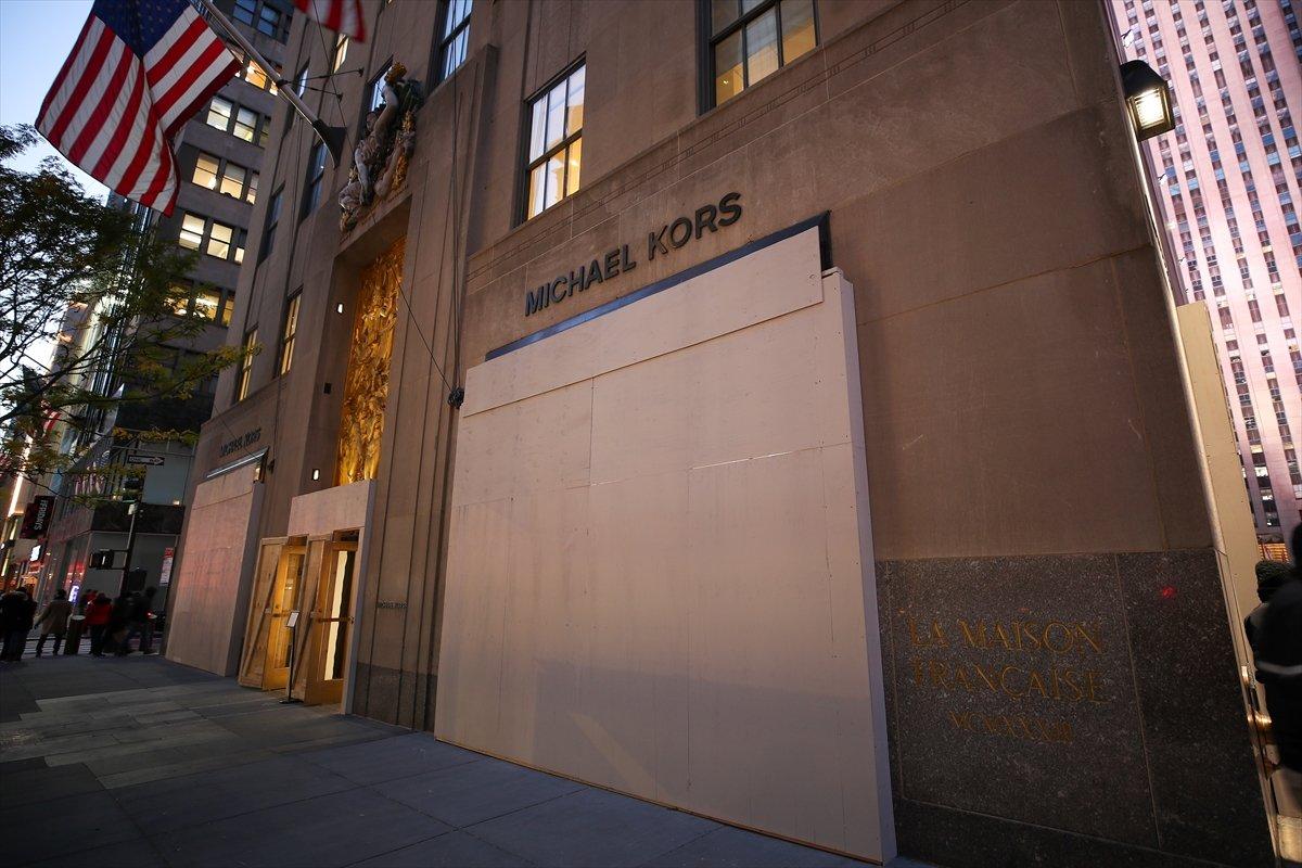 ABD'de mağazaların seçim önlemi