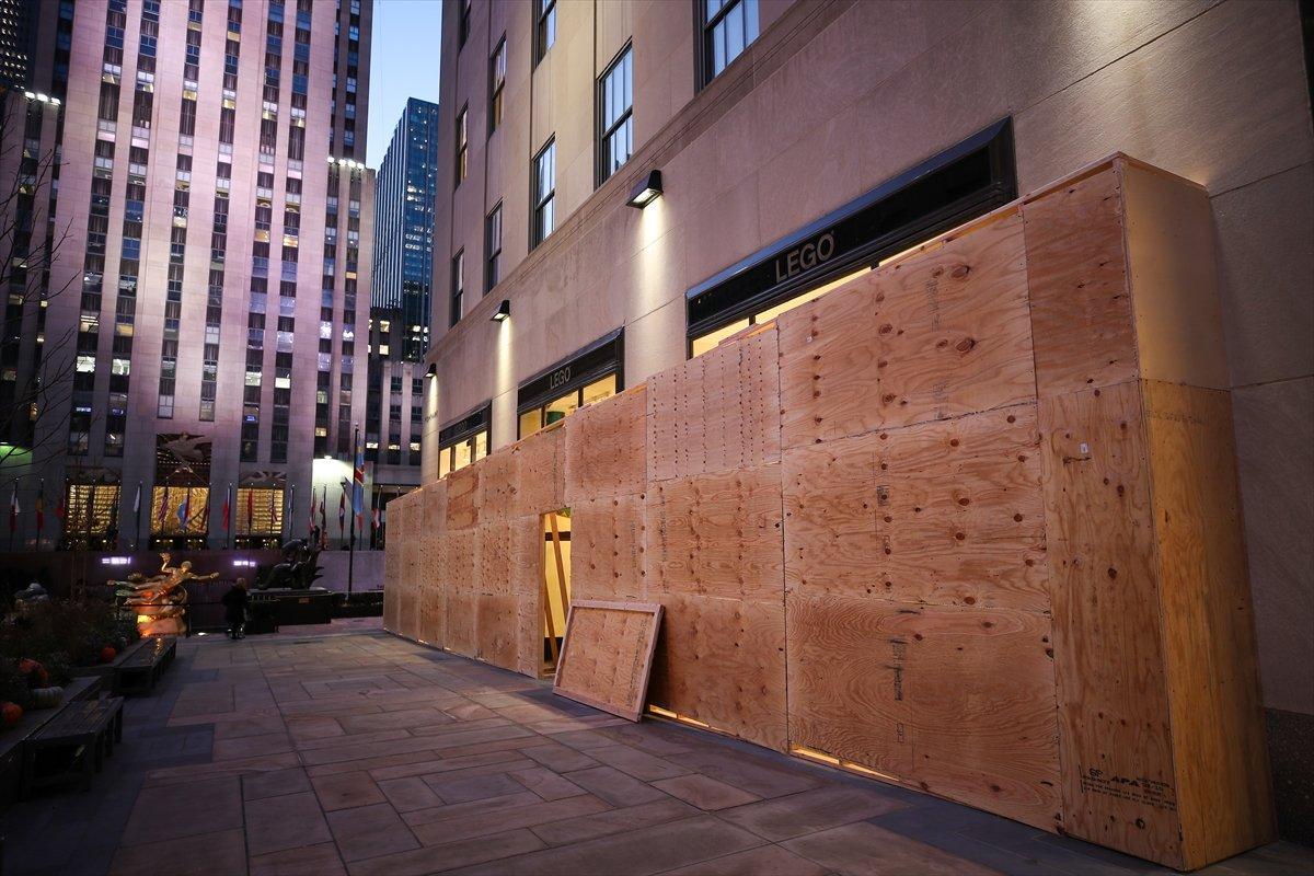 ABD'de mağazaların seçim önlemi