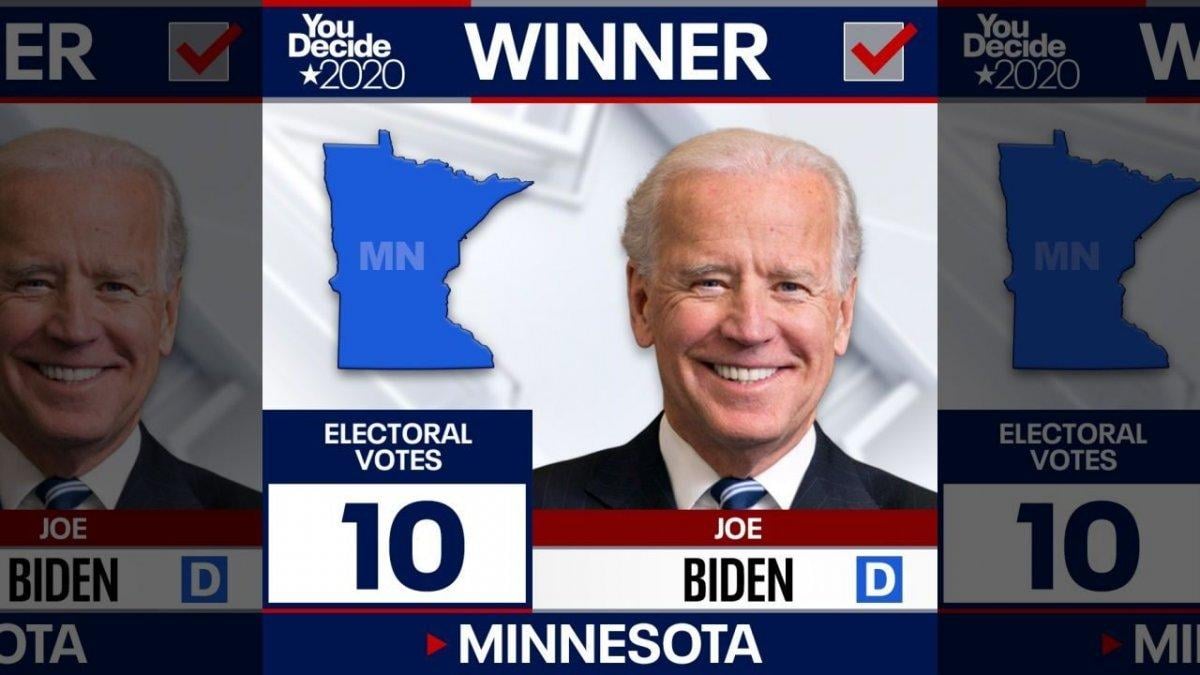 Trump karşıtı Minnesota'da Joe Biden kazandı