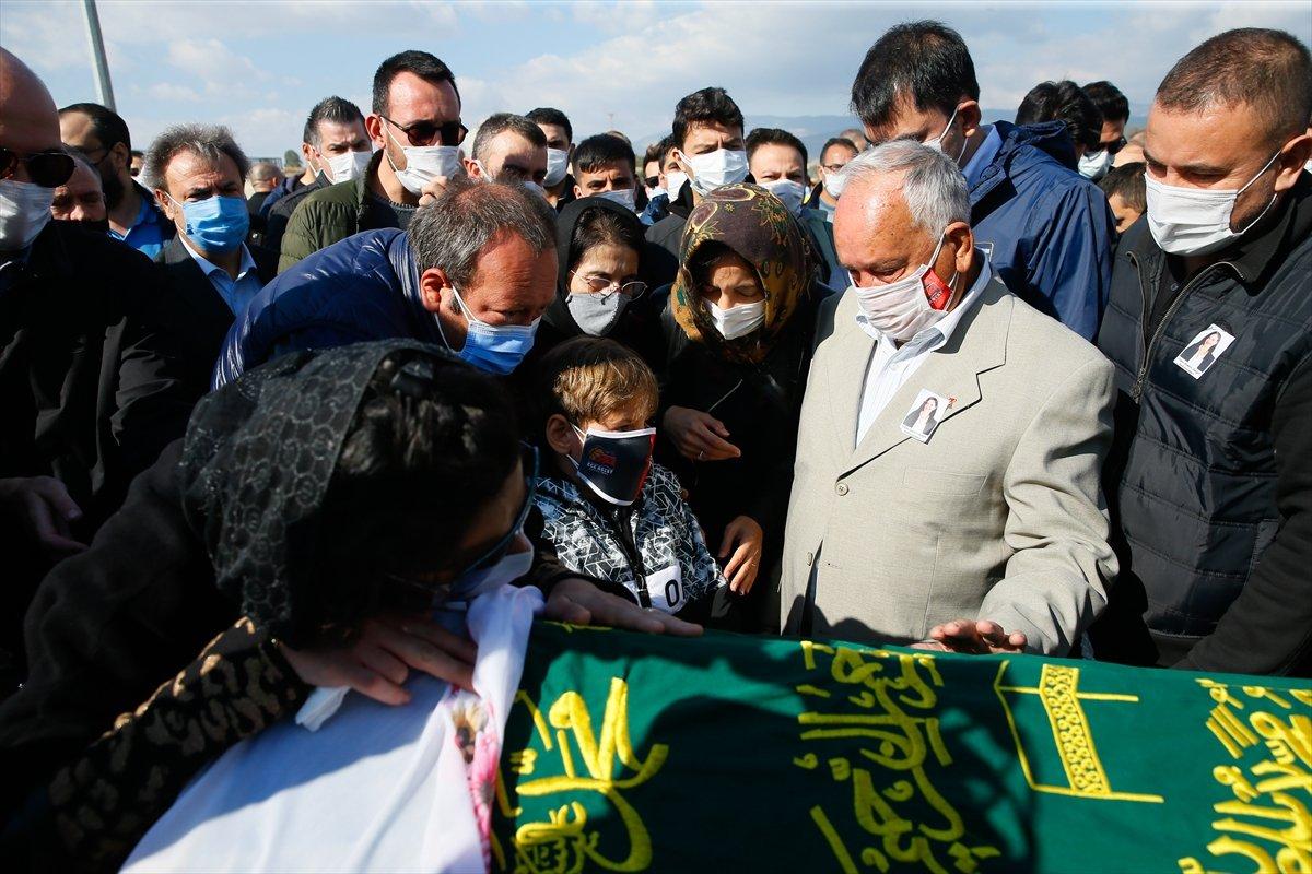 Ayda'nın annesi Fidan Gezgin, son yolculuğuna uğurlandı