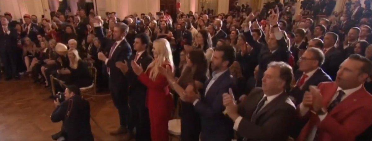 Donald Trump, seçim sonrası Beyaz Saray'da açıklama yaptı